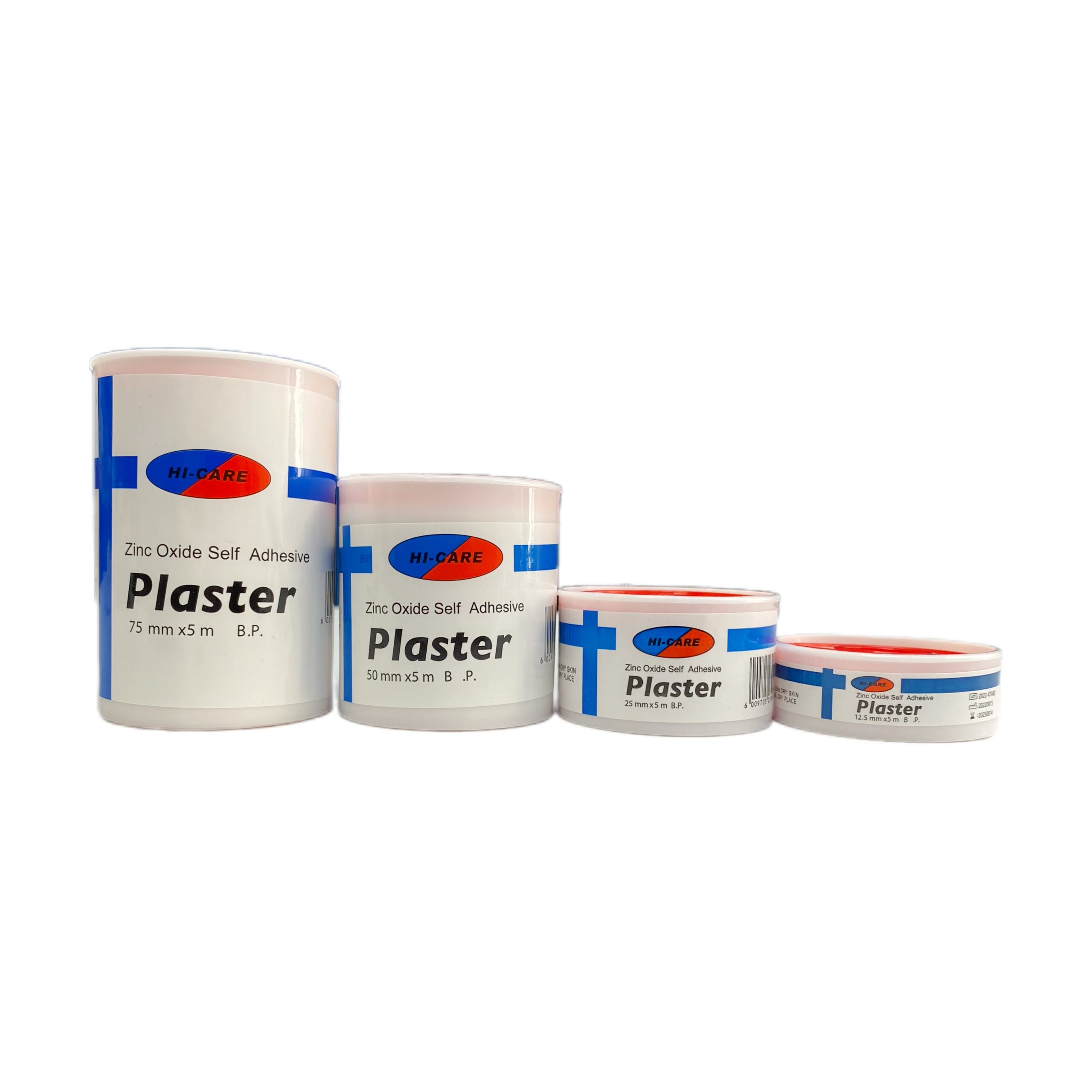 Hi-Care Zinc Oxide Plaster Rolls